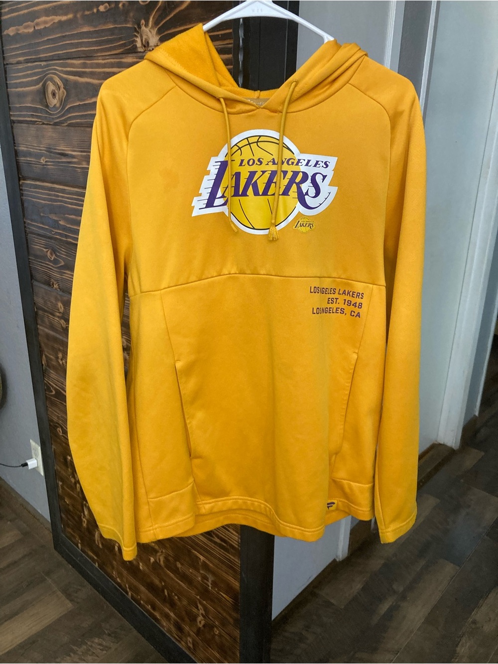 Los Angeles Lakers Gold Pullover Hoodie